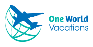 One World Vacations Logo - Landscape